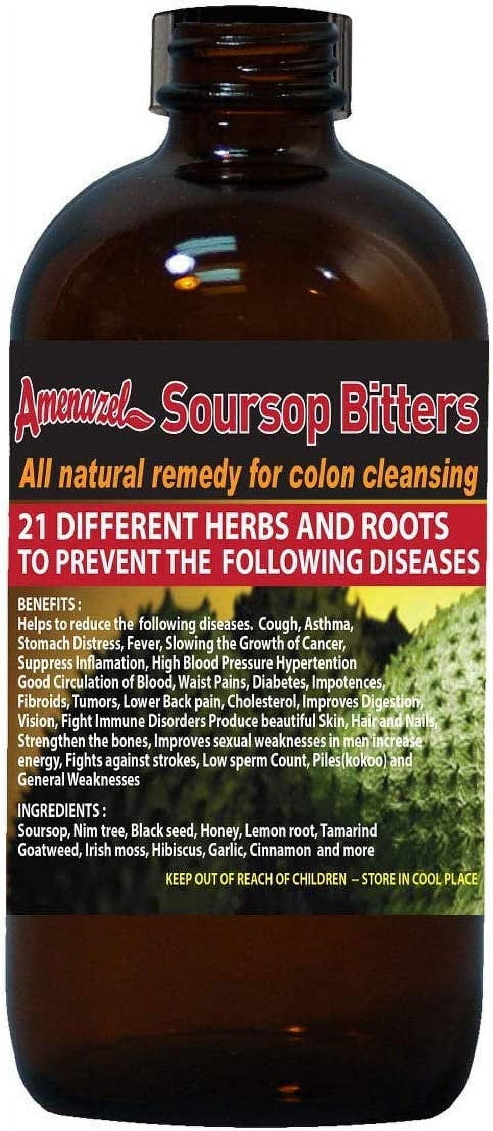 Amenazel Soursop Bitters 16Oz