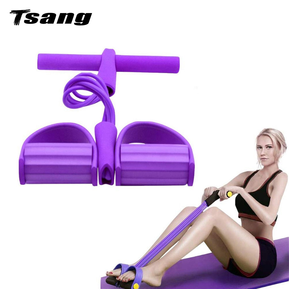 Multifunctional Pedal Resistance Elastic Sit-up Bands