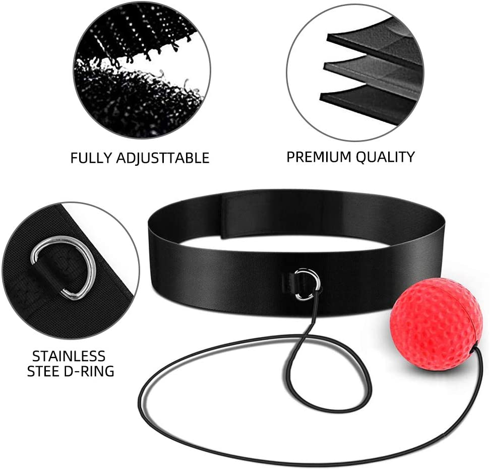 Boxing Reflex Ball Head-mounted Band