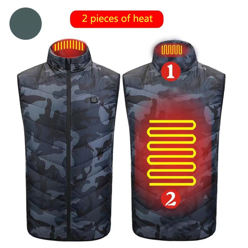 Unisex Warming Heated Vest