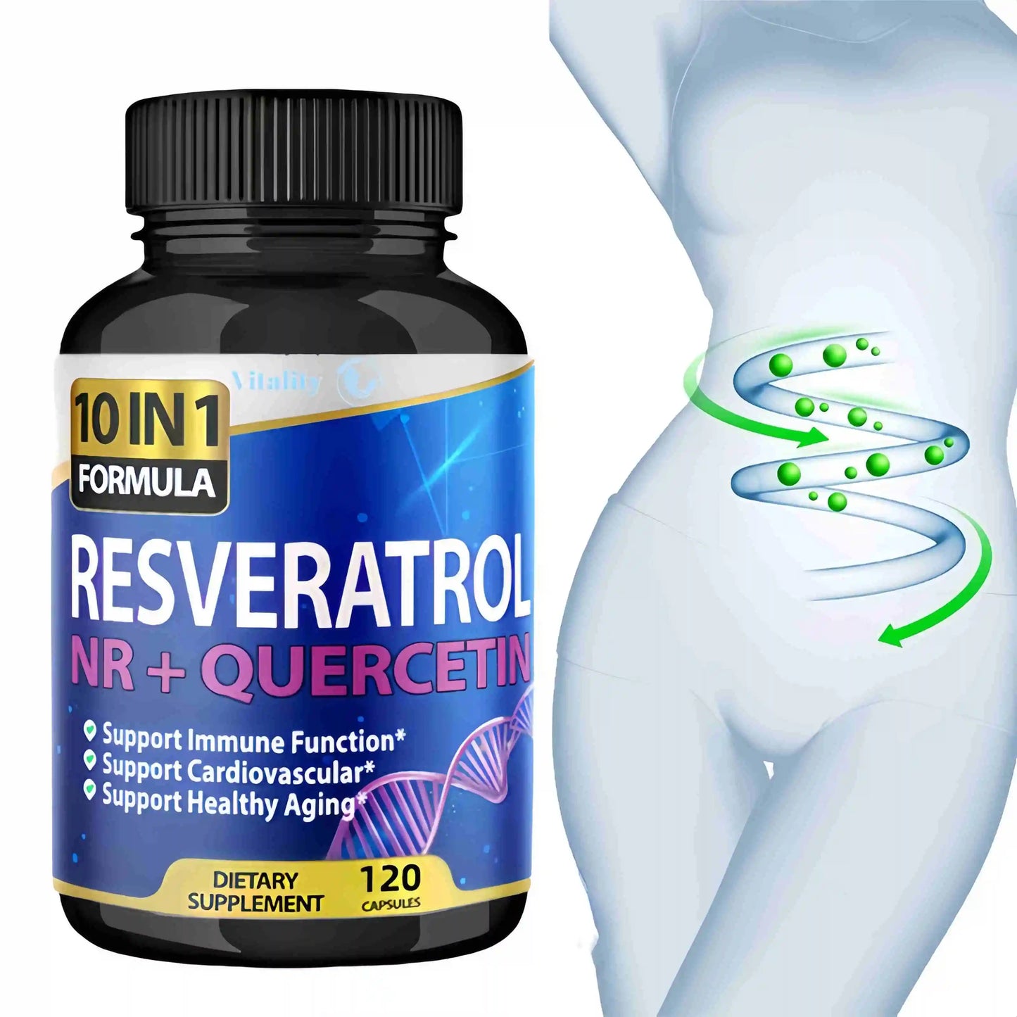 Resveratrol Capsules - Antioxidant Supplement