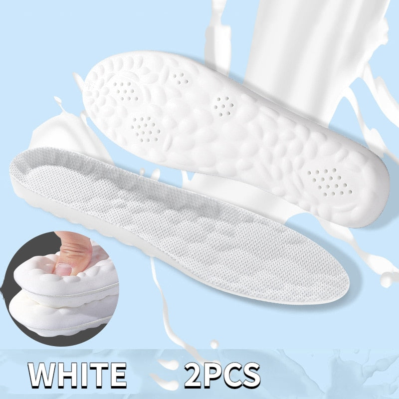 4D Insoles Soft Breathable High-elasticity Shock