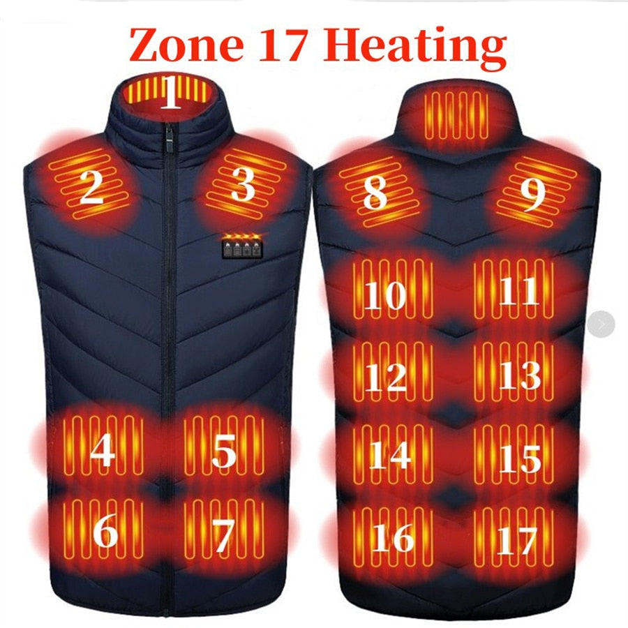 Unisex Warming Heated Vest