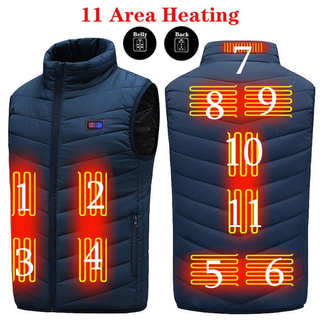 Unisex Warming Heated Vest