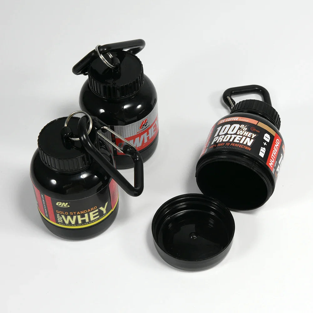 Portable Mini Protein Powder Bottle