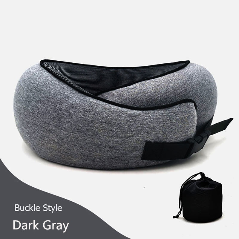 TRVL+ Pure Memory Foam Travel Neck Pillow