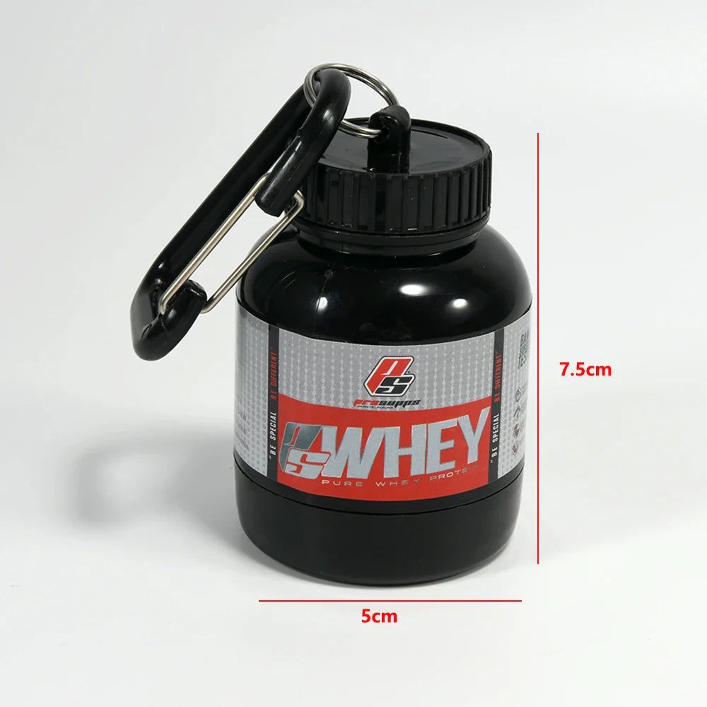 Portable Mini Protein Powder Bottle