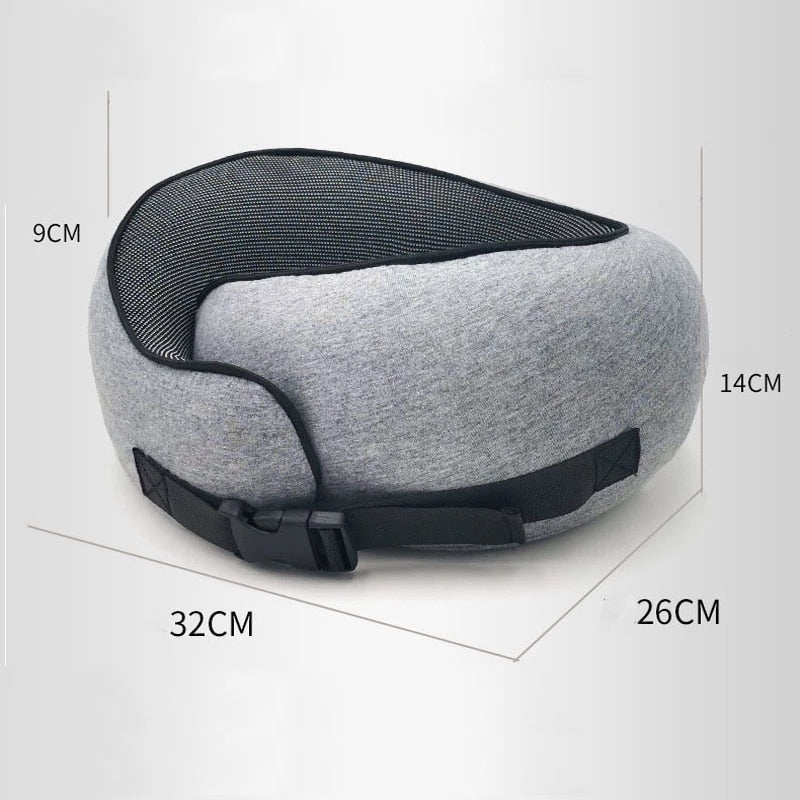 TRVL+ Pure Memory Foam Travel Neck Pillow