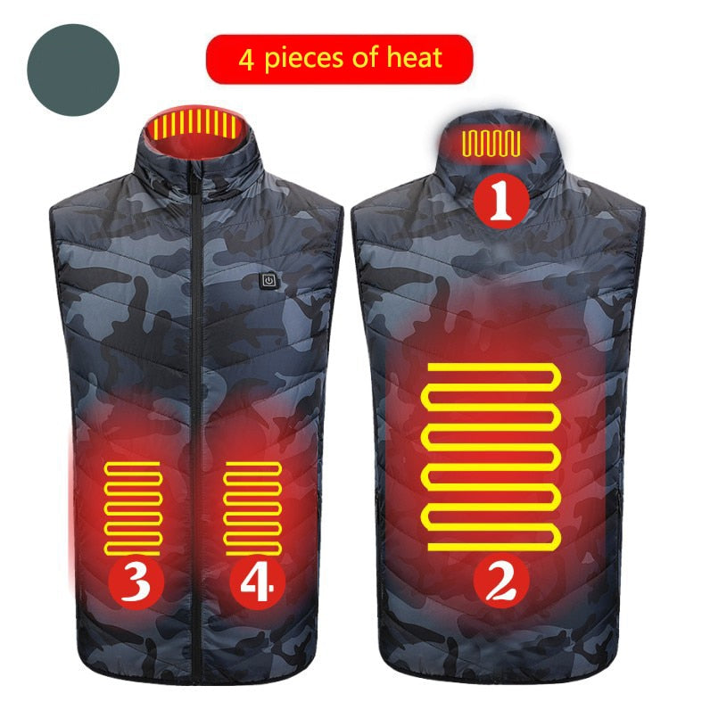 Unisex Warming Heated Vest