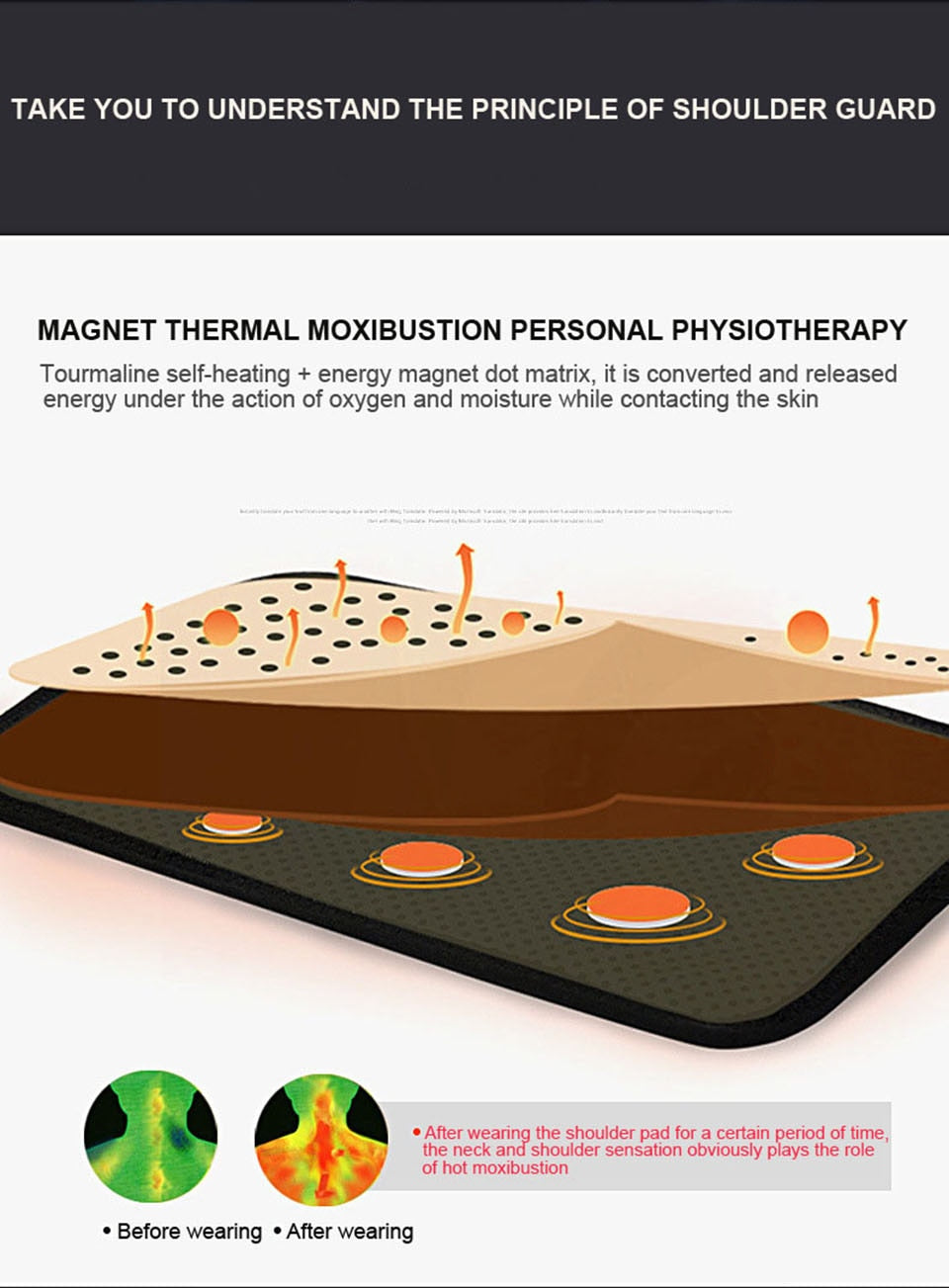 Self-heating  Heat Therapy Pad